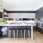 Modern New Home in Hampstead - Kitchen Bar contemporary-kitchen