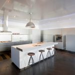View in gallery Sleek contemporary kitchen bar