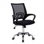 Modern Mesh Mid-Back Office Chair - Office Chairs - Office Furniture -  Furniture