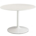 Modway Revolve Contemporary Modern Round Dining Table in White