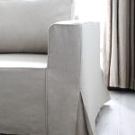 Right Armrest with Piping - Slipcover for Manstad Sofa