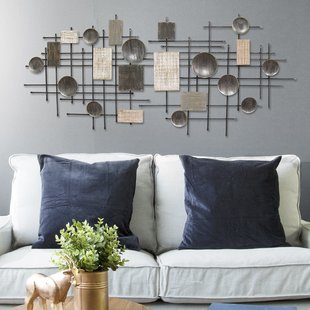 Large Modern Industrial Wall Décor
