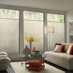 Modern Contemporary Window Treatments With Mid Century Modern Sofa  Contemporary Large Living Room Window Treatment Ideas