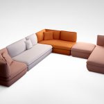 Depadova Mimic modular sofas 3D model