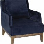 Keswick Navy Blue Club Chair by Kosas Home
