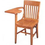309a-solid-oak-tablet-arm-chair