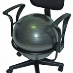 Can Do Arm Rest Ball Chair