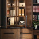 Cherry Office Cabinets - Omega Cabinetry