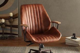 Hamilton Cocoa Office Chair in 2019 | Father's Day Gift Ideas