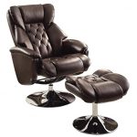 Homelegance Recliner Office Chair with Footrest