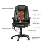 Amazon.com: Mecor Heated Office Massage Chair-High-Back PU Leather