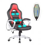 Amazon.com: Mecor Office Massage Chair Computer chair , PU Race Car