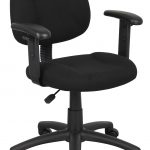 Boss Office & Home Black Perfect Posture Deluxe Office Task Chair with  Adjustable Arms - Traveller Location
