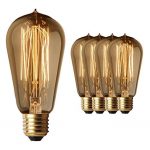 4 Pack Sale - Old Fashion Edison Light Bulbs - Highly Rated - 60W