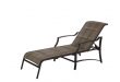 Statesville Pewter Aluminum Outdoor Chaise Lounge
