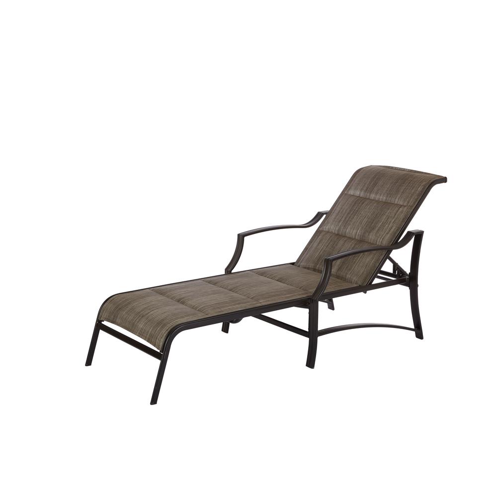 Statesville Pewter Aluminum Outdoor Chaise Lounge
