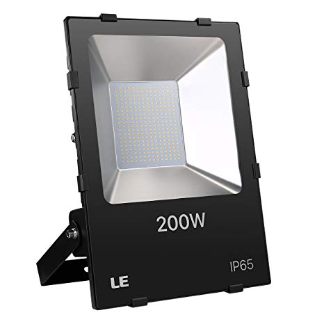 LE Outdoor LED Flood Light, 200W 22000LM, IP65 Waterproof, 600W HPS