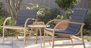 George Oliver Chenier 3 Piece Outdoor Seating Group with Removable Cushions  & Reviews | Wayfair
