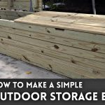 Outdoor Storage Bench // Woodworking How To