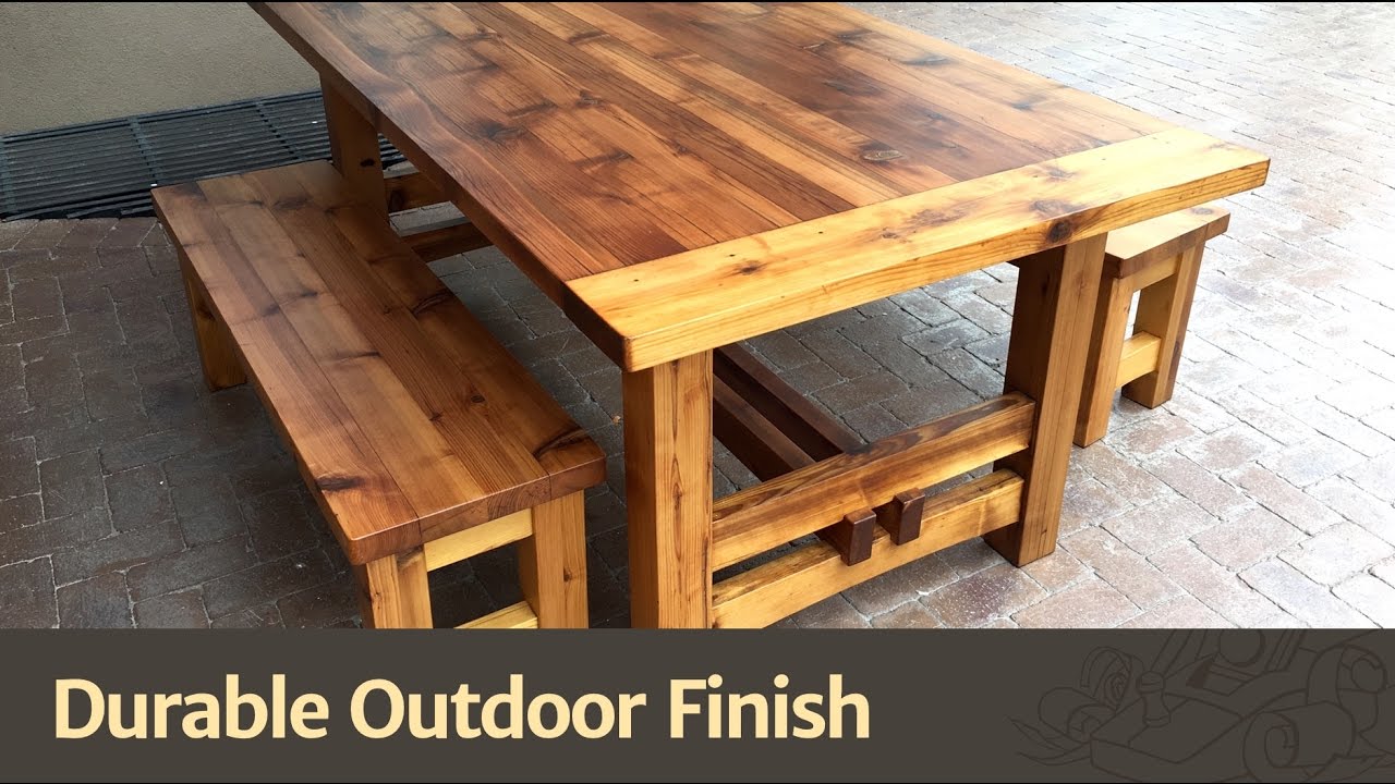 Durable Outdoor Finish. The Wood Whisperer