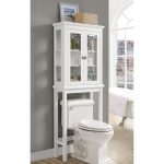 Linon Scarsdale Over-Toilet Storage Cabinet — White