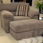 Living Room Chair And Ottoman Glamorous Oversized