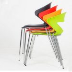 4 PCS /LOT )Modern plastic chair dining chairs plastic chairs office