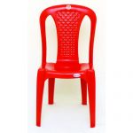 Red Large Plastic Chair, Usage: Indoor, Outdoor, Rs 380 /piece | ID