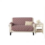 Great Bay Home Liliana Collection Oxblood Red Printed Reversible Loveseat  Furniture Protector-GB38050 - The Home Depot