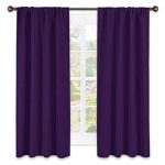 NICETOWN Blackout Curtains for Living Room - Triple Weave Home Decoration  Thermal Insulated Solid Rod Pocket