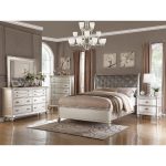 Shop Silver Orchid Boland 6-piece Silver Bedroom Furniture Set