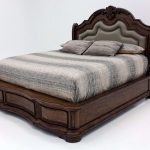 Picture of Tulsa Queen Size Bed - Light Brown