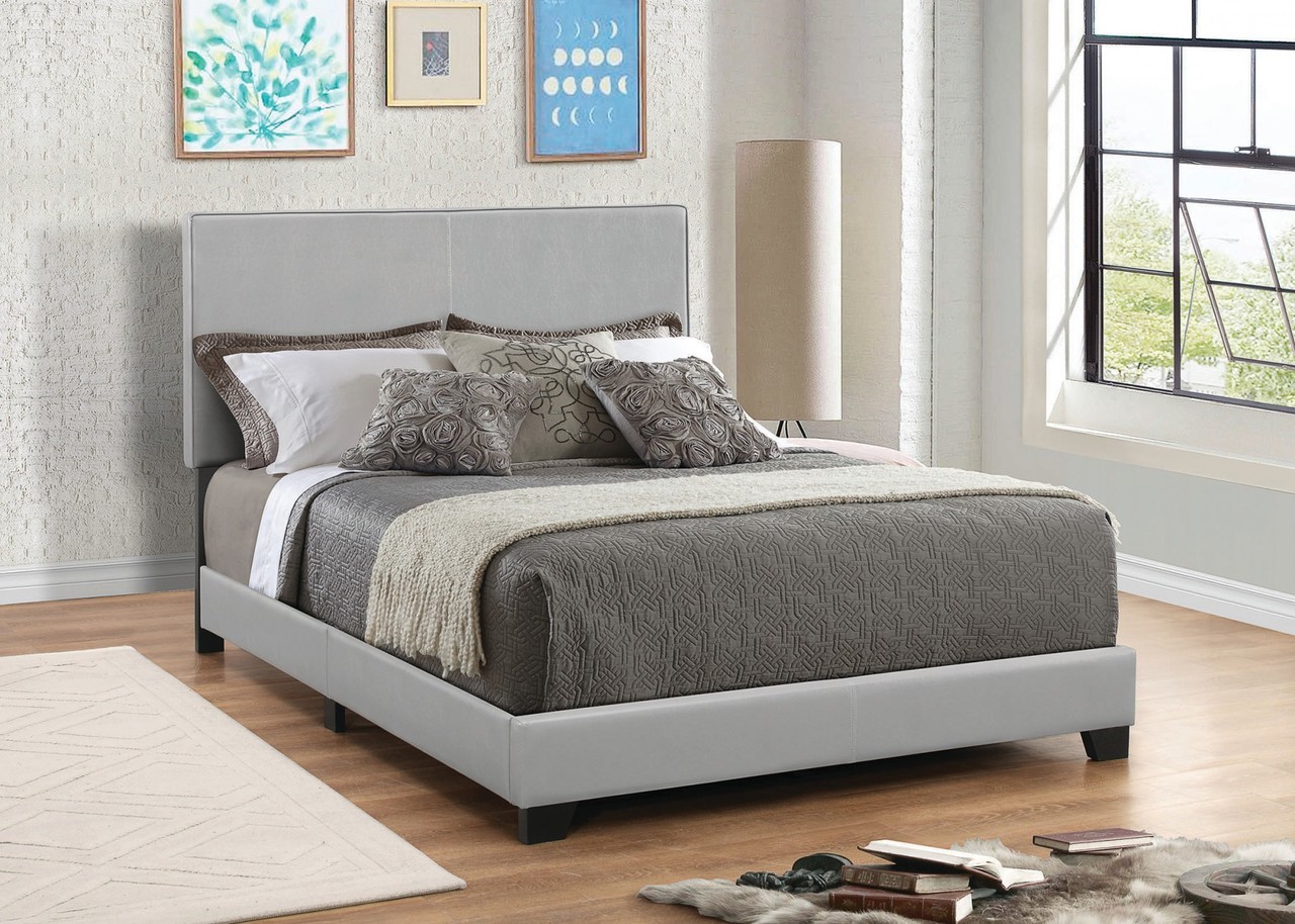 Dorian Grey Queen Size Bed 300763Q