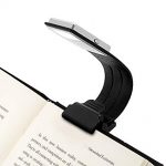 Clip On Book Light Reading Light USB Rechargeable Reading Lamp Eye Care  Double As Bookmark Flexible