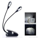 2019 LED Clip On Reading Light Adjustable Neck Book Light Lamp Two Headed  Light With 4 Premium Leds From Autoledlight, $4.5 | Traveller Location