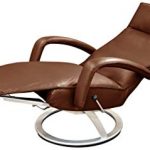 Gaga Recliner Chair Saddle Leather by Lafer Recliner Chairs