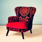 Patchwork armchair with Suzani- via Etsynamedesignstudio