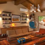 retro furniture living room ideas