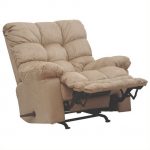 Catnapper Magnum Chaise Oversized Rocker Recliner Chair in Hazelnut -  546892222036