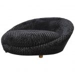 Large Milo Baughman Round Lounge Chair or Loveseat For Sale