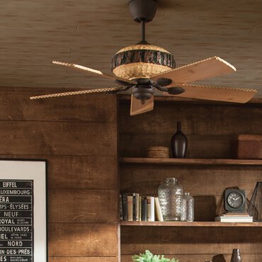 Rustic, Farmhouse Style Ceiling Fans For Your Cozy, Country Home