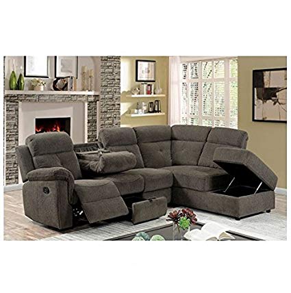 Image Unavailable. Image not available for. Color: AVIA Sectional Reclining  Sofa