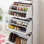 Image result for unfolding shoe cabinet drawers maximum storage