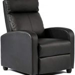FDW Modern Leather Chaise Couch Single Recliner Chair Sofa Furniture