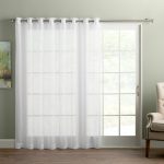 Wayfair Basics™ Wayfair Basics Sliding Door Patio Solid Semi-Sheer Grommet  Single Curtain Panel & Reviews | Wayfair