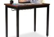 Small Computer Desk for Home Office - 36” Length Table w/Cable Organizer -
