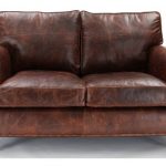 Hepburn | Shabby Chic Vintage Leather Small 2 Seater Sofa