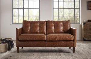 Cromer Small Leather Sofa