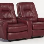 Recliner+Loveseats+for+Small+Spaces | Small-Scale Reclining Space Saver  Loveseat with Drink and Storage .
