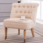Classic Small Occasional Chair In Cream Finish